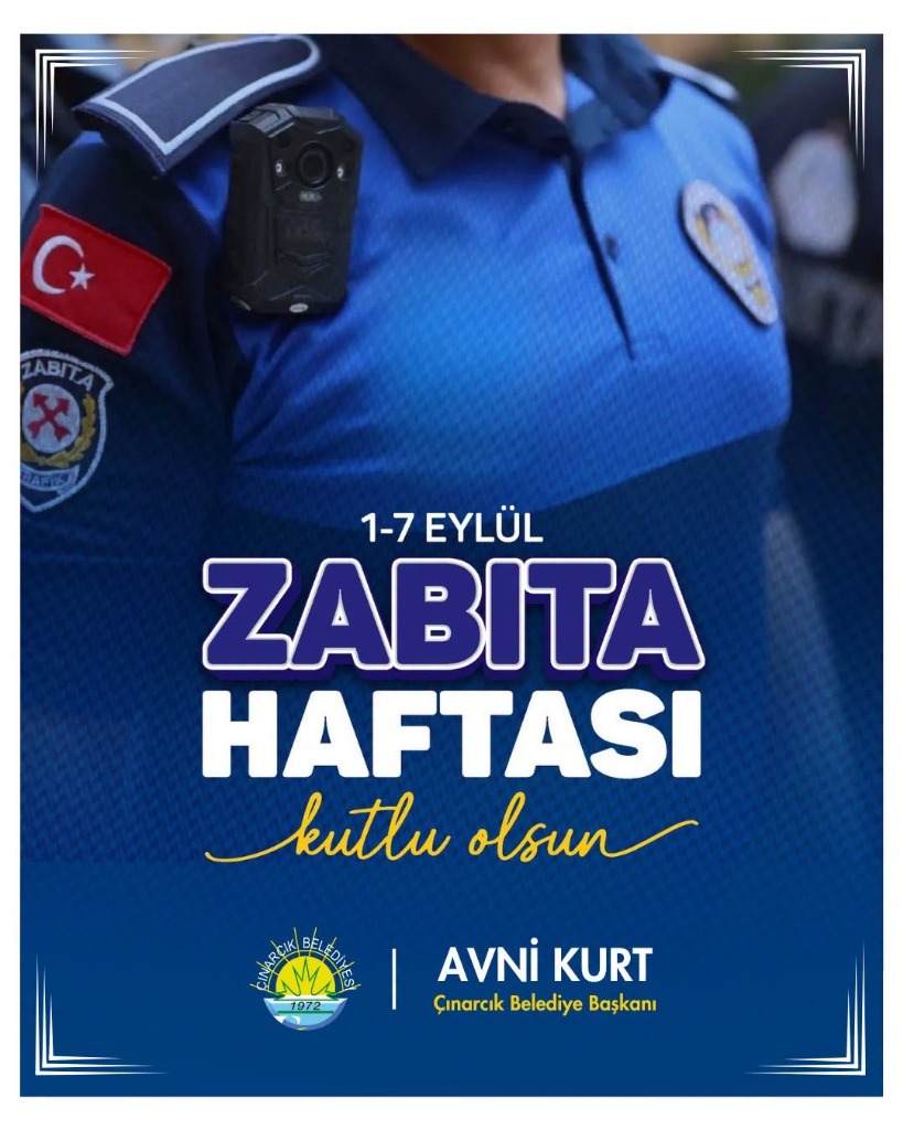 Başkanımız Avni Kurt'un “zabıta Haftası” Mesajı