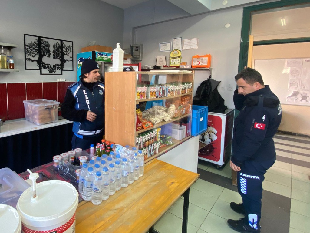 OUR POLICE TEAMS INSPECTED THE SCHOOL CANTEENS Çınarcık Belediyesi
